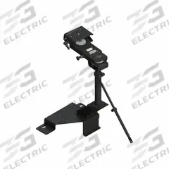 GAMBER-JOHNSON Pedestal Kit: Pedestal Computer Mount, Passenger Vehicles/Police Vehicles, Black (MPN 7170-0814-01). Key specifications — Product Type: Pedestal Computer Mount; Compatible Devices: Computers; Color: Black; Mounting Location: Passenger Seat; Includes: Lower Tube; Compatible Vehicle Type: Passenger Vehicles.