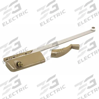 PRIME-LINE Window Operator: Crank, Handle Included, Right-Hand, Surface, Gold - Awning & Casement Window Operators & Handles