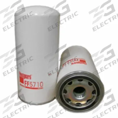 FLEETGUARD Automotive Fuel Filter: Spin-On, 12 3/16 in Overall Lg, 5 1/2 in Outside Dia - Spin-On Fuel Filters