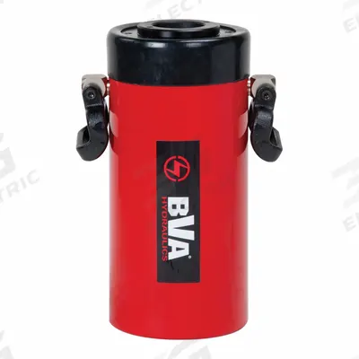 BVA HYDRAULICS Hollow Hydraulic Rams: 100 ton Nominal Capacity, 10 in Nominal Stroke Lg - General Purpose Hollow Rams