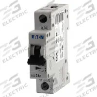 EATON IEC Supplementary Protector: 25 A Amps, 48V DC, 15kA at 240/415V AC, Lug, FAZ, 277/480V AC, B (MPN FAZ-B25/1-SP). Key specifications — Brand: EATON; Terminal Connection: Lug; DC Voltage Rating: 48V DC; Max. AIR Rating: 15kA at 240/415V AC; Series: FAZ; AC Voltage Rating: 277/480V AC; Curve Type: B.