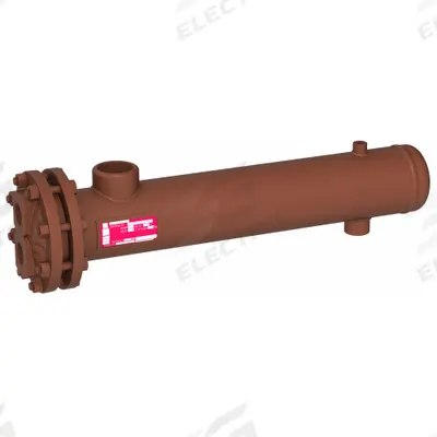 THRUSH Steam to Water Heat Exchanger: 254,000 BtuH Water Heat Dissipation, 26 gpm - U-Tube Heat Exchangers