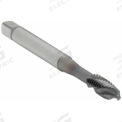 OSG Spiral Flute Tap: 1/4"-20 UNC, H3 / 2B-3B, 3 Flute, Plug Chamfer - Spiral-Flute Taps for Nickel & Titanium