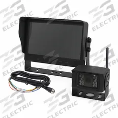 ECCO Backup Camera System: Monitor (MPN K7000B-WK). Key specifications — Product Type: Backup Cameras; Audio Output: Speaker; Camera Pixels: 1292 x 968; Camera Resolution: 720p; Operating Voltage: 12-24V DC; Brand: ECCO; Features: Monitor Includes A Sun Screen; Includes: Monitor.