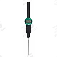 INSIZE Long-Stroke Digital Indicator: 0 in to 4 in /0 mm to 100 mm, Inch/Metric, 2.4 in Dial Size (MPN 2117-1001E). Key specifications — attr1184065: INSIZE; attr1184072: +/- 0.00030 in; attr1184084: 2.4 in.