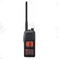 STANDARD HORIZON Marine Handheld Two Way Radio: VHF, Analog, 5 W, 40 Channels, Alphanumeric, IPX8 (MPN HX400IS). Key specifications — Product Type: Marine Handheld Two Way Radio; Features: NOAA Weather Channels and Weather Alert; Bluetooth: No; IP Rating: IPX8; Manufacturer Part Number: HX400IS; Brand: STANDARD HORIZON; Radio Transmission: Analog; Repeater-Capable: Yes.