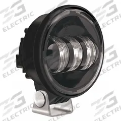 J.W. SPEAKER Fog Light: Fog Light, LED, Non-Heated, Fog, Surface Mount, Pedestal, Wire Leads, Round (MPN 6150). Key specifications — Heated: Non-Heated; Lighting Technology: LED; Beam Type: Fog; Electrical Connection: Wire Leads; Mount Type: Pedestal; Brand: J.W. SPEAKER; Mount Style: Surface.