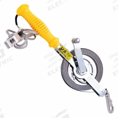 US TAPE Double Duty Oil Gauging Tape Measure: 75 ft, Swivel Snap Tip - Liquid Remaining (Innage) Gauging Tapes