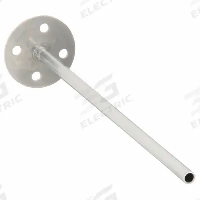 CLEVELAND CONTROLS Static Pressure Probe: 9 1/4 in Overall Lg, 1 1/4 in Exterior Lg, 8 in Insertion Lg - Static Pressure Probes
