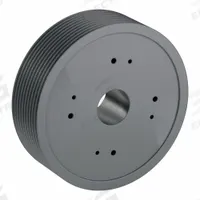 APPROVED VENDOR V-Belt Pulley: 5V2360, 10 Groove, 23.6 in OD, Bushed Bore, M, Quick Detachable (MPN 105V2360M). Key specifications — Pulley Industry Number: 5V2360; Pitch Diameter: 23.6 in (5V); For Belt Section (broad, with similar types): 5V or 5VX.