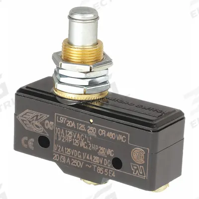 Honeywell Snap Action Switch: Plunger Actuator, 1NO/1NC - Plunger Snap-Action Switches