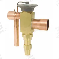 PARKER Thermostatic Expansion Valve: OE, Straight-Thru, For R-22 Refrigerant Type, Externally Adj (MPN OE-40-VX100). Key specifications — Brand: PARKER; For Refrigerant Type: R-22; Includes: Sensing Bulb Mounting Clamp; Strainer Type: Permanent; Superheat Adjustment: Externally Adjustable; Manufacturer Part Number: OE-40-VX100; Configuration: Straight-Thru.