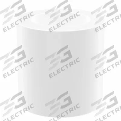OILITE Sleeve Bearing: PTFE, 1/4 in Bore, 3/8 in OD, 3/8 in Overall Lg, White - Chemical- & Heat-Resistant Plastic Sleeve Bearings