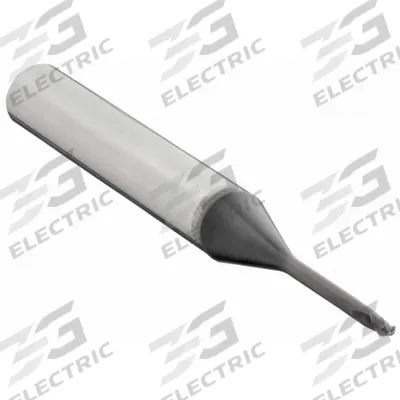 OSG Ball End Mill: Carbide, WXL Coated, 2 Flute, 1/16" Mill Dia, 1/16" LOC - Pencil-Neck Carbide Ball End Mills for Hardened Materials