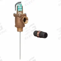 WATTS Temperature and Pressure Relief Valve: Section XIII ASME Section, MNPTF x FNPTF (MPN 3/4 LF40XL-5-125/210FS). Key specifications — Brand: WATTS; Body Material: Copper Silicon Alloy.