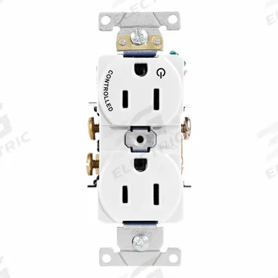 LEVITON Plugs and Receptacles: Duplex, 5-15, White, 125V AC, 15 A, 2 Pole / 3 Wire (MPN 5262-S1W) - General Purpose Receptacles
