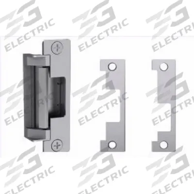 HES Electric Door Strike: 1 1/4 in Wd, 4 7/8 in Ht, Cylindrical - Cylindrical Electric Strikes