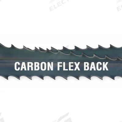 MORSE Band Saw Blade: Carbon Steel, 7 ft 5 in, Flex Back - Wood-Cutting Blades for Curved Cuts