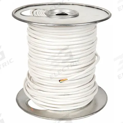 SOUTHWIRE Thermostat Wire: 18 AWG Conductor Size, 6 Conductors, 250 ft Overall Lg - Nonplenum-Rated Thermostat Wires