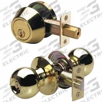 MASTER LOCK Door Lockset: Office Knob Locksets, Brass (MPN BAC0603). Key specifications — Lockset Style: Ball.