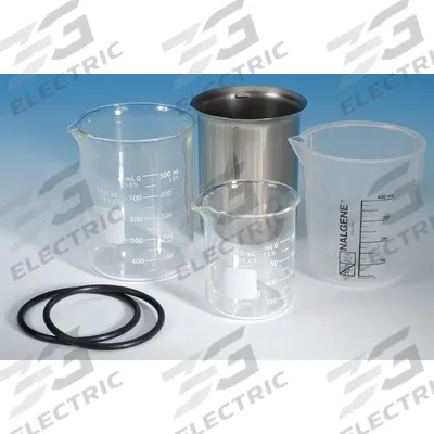 APPROVED VENDOR Beaker: Low Form, Printed Graduation, Polypropylene, Translucent - Low Form Plastic Beakers Without Handles