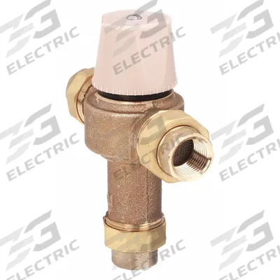 WATTS Thermostatic Mixing Valve: 1/2 in Inlet Connection Size, 1/2 in Outlet Connection Size - Point-of-Use Mixing Valves