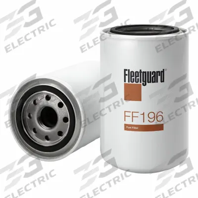 FLEETGUARD Automotive Fuel Filter: 16 1/2 in Overall Lg, 3 11/16 in Outside Dia, Cellulose - Spin-On Fuel Filters