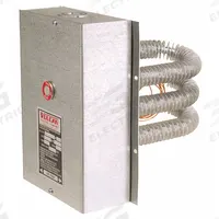 VULCAN Finned Tubular Air Duct Heater: 12,000 W Watt, 480V AC, 3 Phase, 12 in Installation Dp (MPN VFT912-12C). Key specifications — Brand: VULCAN.