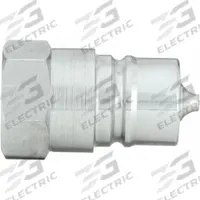 AEROQUIP Hydraulic Quick Connect Hose Coupling: 3/4 in Coupling Size, Steel, 106 lpm Max. Flow Rate (MPN 5602-12-12S). Key specifications — Body Material: Steel; Thread Size: 3/4"-14; Coupling Locking Type: Sleeve; Brand: AEROQUIP.