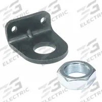 SPEEDAIRE Cylinder Mounting Hardware: Foot Mount Type, Fits 4 in Bore Dia, 4 13/16 in Overall Lg (MPN 5VNX6). Key specifications — attr947439: 5VNX6; attr947448: Aluminum; attr1171502: Foot Mount.