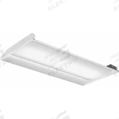 LITHONIA LIGHTING Recessed Troffer: 4 ft Lg, 2 ft Wd, 4,086 lm, 4000K, 31.7 W - 2 ft. x 4 ft. LED Center-Basket Troffers