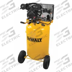 DEWALT Electric Compressor: Splash Lubricated/Synthetic Oil, 30 gal, Vertical, 1.6 hp, 120V AC (MPN DXCMLA1683066). Key specifications — attr48686: Splash Lubricated; Synthetic Oil; attr48685: 120V AC; attr48689: 4.0 cfm @ 155 psi; attr48678: 15.0 A; attr48688: Pump is shipped full of oil; attr48671: DEWALT; attr124308: Standard (75 dBA or more).