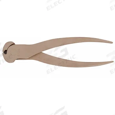 AMPCO Top Cutting Pliers: 7 1/4 in Overall Lg, For 12 AWG Max Wire Thick - Non-Sparking Nippers