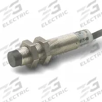 EATON Inductive Cylindrical Proximity Sensor: Built-in Connector, Unshielded, 3 Wires, 4 - Pin M12 (MPN E57-12LE10-B1D). Key specifications — Brand: EATON; AC Supply Voltage Rating: Not Rated; DC Supply Voltage Rating: 6-48V DC.