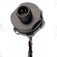 BRAD HARRISON External Thread Receptacle: 120070, 1/2"-14 Mounting Thread Size, 1 ft Wire Lg, 5 Pins (MPN 8R5006A18A120). Key specifications — IP Rating: IP67; Mounting Thread Size: 1/2"-14; Brand: BRAD HARRISON; Mounting Style: Panel; Series: 120070.