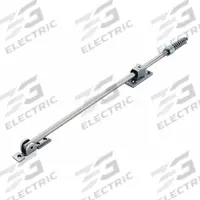 Overhead Door Holder: Overhead - Mounted, 1 1/4 in Wd, 2 in Overall Ht, Aluminum (MPN 793S-SP28). Key specifications — Brand: GLYNN-JOHNSON; Color: Gray.
