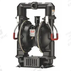 ARO Double Diaphragm Pump: 1 1/2 in, 1 1/2 in, 289 ft Max. Head, 0.5 in Max. Dia. Solids, Air, NPT (MPN 66M150-122-C). Key specifications — Brand: ARO; Wetted Housing Material: Aluminum; Check Seat Material: Aluminum; Non-Wetted Housing Material: Aluminum.