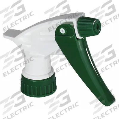 APPROVED VENDOR Trigger Sprayer: 16 oz_24 oz Container Capacity, Mist/Stream, Green - Trigger Sprayers