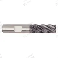 WIDIA HANITA Square End Mill: Carbide, AlTiN Coated, 5 Flute, 1" Mill Dia, 2-1/4" LOC, 5" OAL (MPN 5V6C25008ST)