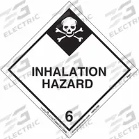 LABELMASTER Inhalation Hazard Placard: Inhalation Hazard, 3 15/16 in x 4 in, 4 in Label Wd, 500 PK (MPN HMSL290). Key specifications — Material: PVC; Brand: LABELMASTER; Message: Inhalation Hazard.