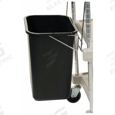 METRO Basket: For MY2030, For 29JU31-36, 25 lb Cap, Unfinished, Black - Bins & Baskets for Utility Carts with Plastic or Wire Shelves