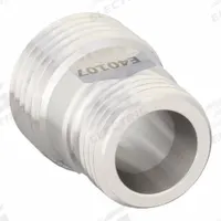 IFM Threaded Adapter for Pressure Sensors: 1/2 in NPT, M18x1.5 (MPN E40107). Key specifications — attr1114310: IFM; attr1114314: Stainless Steel; attr1114340: 1/2 in NPT; attr1114339: M18x1.5.