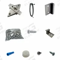 HADRIAN Outswing Door Kit: Stainless Steel, Stainless Steel (MPN 621066-900). Key specifications — Compatible Partition Material: Plastic; Finish: Stainless Steel; Component Type: Out Swing Door Kit; Brand: HADRIAN.