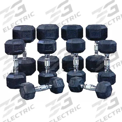 PROMAXIMA Dumbbell Set: 10 lb/15 lb/20 lb/25 lb/5 lb - Dumbell Sets