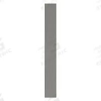 ASI GLOBAL Partition Column: Plastic Polymer, Pebble, Charcoal, 82 in Ht, 10 in Wd, 1 in Thick (MPN 40-90871053-9237). Key specifications — Inner Core Type: Polymer; Brand: ASI GLOBAL PARTITIONS; Color: Charcoal; Finish/Texture: Pebble.
