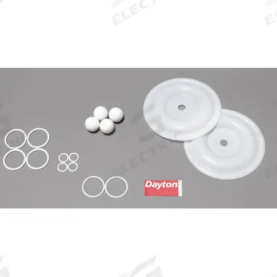 Dayton Fluid End Repair Kit: Fluid End Repair Kit, 6PY74, PTFE - Dayton Fluid-End Repair Kits