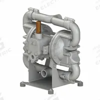 SANDPIPER Air Operated Double Diaphragm Pump: Stainless Steel Body, 1 in, NPT Connection, 70 gpm (MPN HDF1,DR2S.). Key specifications — Brand: SANDPIPER; Seat Material: SS; Check Valve Material: Hytrel.