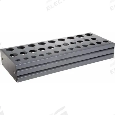HUOT Drill Bit Stand: 33 Compartments - Drill Bit Stands