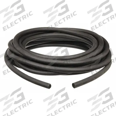 TRIM LOK Seal: Tube, Nail-On/Staple-On Mounting, EPDM, 25 ft Overall Lg - Round Foam Rubber Seal Tubing