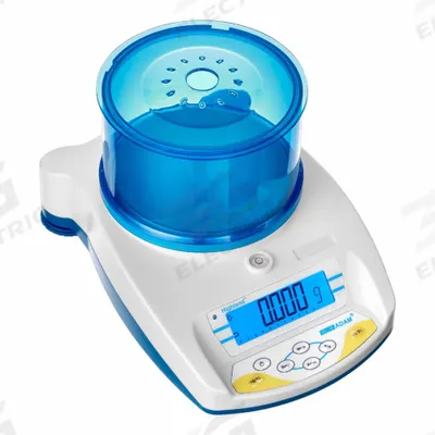 ADAM EQUIPMENT Compact Bench Scale: 150 g Capacity, 0.005 g Readability, 0.005 g Repeatability - Precision Lab Balances